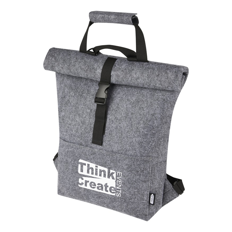 Bike bag recycled felt | Eco gift